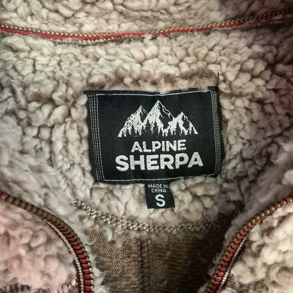 Alpine Sherpa, half zip, pull over S - Picture 2 of 4